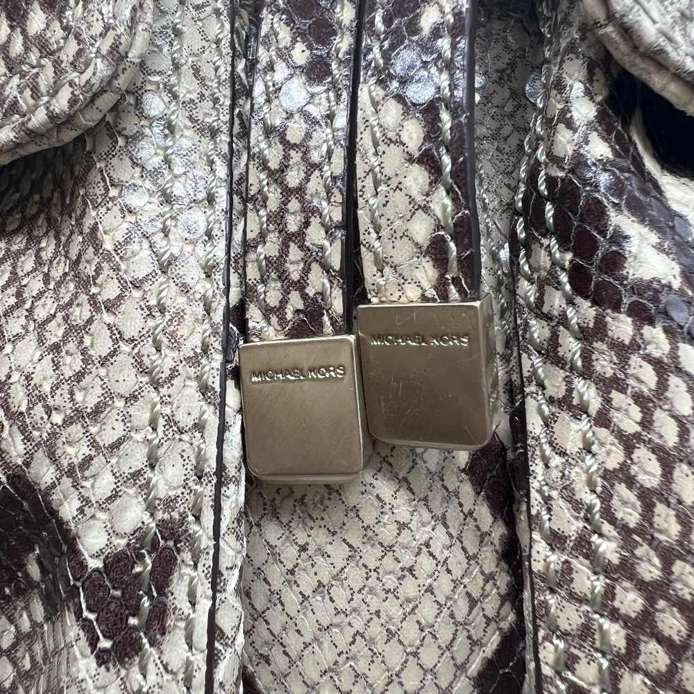 Michael Kors Python Handbag - Picture 11 of 14